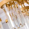 CEILING METAL CRYSTAL PENDANT LAMP APP769-9CP