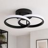 Lámpara de techo LED LHJ121-C Negra