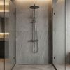 Shower set without spout with thermostat Rea Lungo Titan