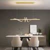Люстра LED LHJ024-CP 120 cm GOLD