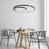 Lampa Ring led + pilot APP692-30-50 Czarna