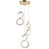 Suspension LED G073-3CPR Gold