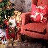 Babbo Natale 70 cm grande decorazione natalizia L-21X40