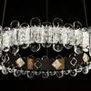 Crystal Ceiling Lamp LED APP1041-CP + remote