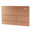 Toilet Flush Button K011A-Q Rea T Brush Copper/Brushed Rose Gold