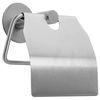 Porte papier-toilette Nickel Brush INOX 322219