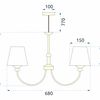 Lampe suspendue Cristal APP1014-5CP