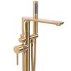 Free-standing faucet Rea Flores Gold Brush