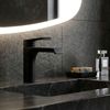 Смесител за мивка REA Hass Black Low