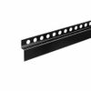 Front shower tray strip 120cm Black