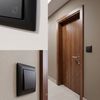 Doorbell Push Button with Frame OSTE JNH008-W BLACK