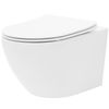 Toilet bowl WC Carlo Flat Mini Rimless + Bidet Carlo Mini