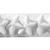 Set of 5 white stars KL-21X21