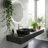 Countertop Basin Rea Belinda Black Mat