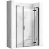 Shower doors Rea Hugo 130 Black