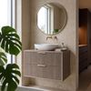 Тумба под раковину Rea Mono 80cm Oak