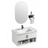 Bathroom furniture set with washbasin Toledo 60cm White