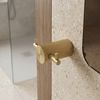Appendino da bagno 64104A SOLO Brush Gold