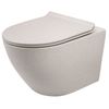 Cuvette WC suspendue REA Carlo Mini Tornado Greige