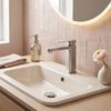 Rubinetto da bagno Rea Arlo Brush Nickle