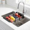 Teleskop-Abtropfständer für Spüle REA P14487 Black