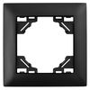 Single socket frame OSTE JNH013-1F Black