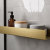 Полиця для ванної SF04 60cm gold brush