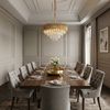 Lampe suspendue en cristal SWE103-CP GOLD
