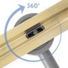 REA NEOX SLIM PRO Linear Drain BRUSHED GOLD 70