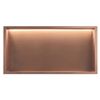 ВСТРАИВАЕМАЯ ВАННАЯ ПОЛКА LED 30x60 brush copper