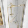 Drzwi Prysznicowe Uchylne REA Rapid Swing 100 Złote Gold