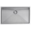 Stainless steel sink ANTHONY 80 BRUSH NICKEL
