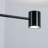 LAMPADA DA SOFFITTO LED NERA BLACK APP589-1CP