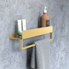 Bathroom shelf SF01 60cm gold brush