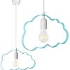 Hängelampe Cloud light blue