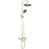 Shower Set Rea Arcos brush gold