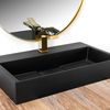 Lavabo in conglomerato GOYA BLACK MAT 60CM