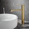 Bathroom faucet REA OVAL GOLD high