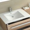 Inset washbasin Rea Dafne 70