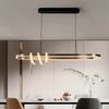 Люстра LED LHJ040-CP 120 cm BLACK