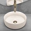 Countertop Basin Rea SAMI ECRU SHINY