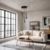 Lampa Wisząca APP1125-3CP Black Gold