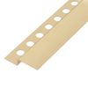 Front shower tray strip 120cm Brush Gold