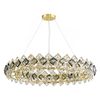 Lampă suspendată din cristal SWE094-CP 60cm Gold