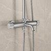 Shower set Rea Lungo Stripe Brush Nickel
