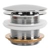 Bathtub Plug Rea Chrome