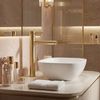 Bathroom faucet Rea Tess Brush Gold High