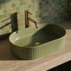 Lavabo da appoggio Rea Vanda Pistachio Matt