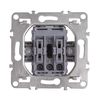 Žalúziový Spínač s Rámikom OSTE JNH009-W GREY