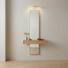 Bad LED-Wandleuchte SWE043-1W 40cm GOLD